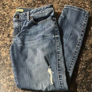 Distressed Denim Guess Jeans